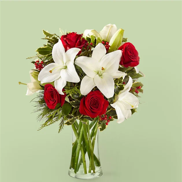 Sparkling Snowflakes Bouquet - Image 2