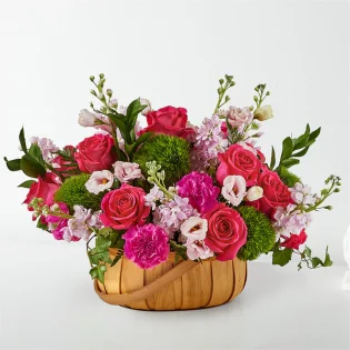 Radiance in Bloom Basket - Image 4