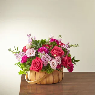 Radiance in Bloom Basket - Image 3