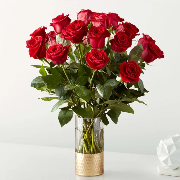 Classic Love Red Rose Bouquet - Image 3