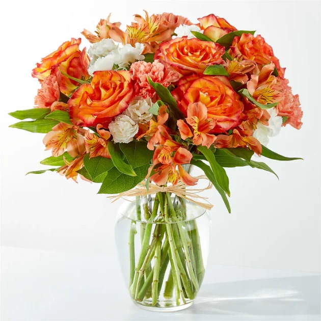 Apricot Glow Bouquet - Image 2